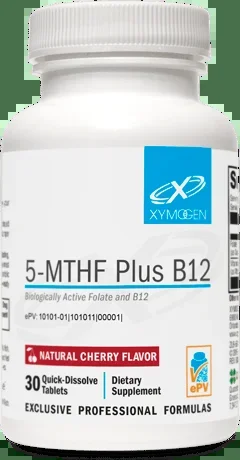 5-MTHF Plus B12 Cherry 30 Tablets
