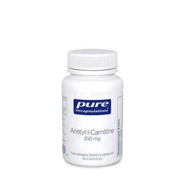 Acetyl-l-Carnitine 250 mg 60’s