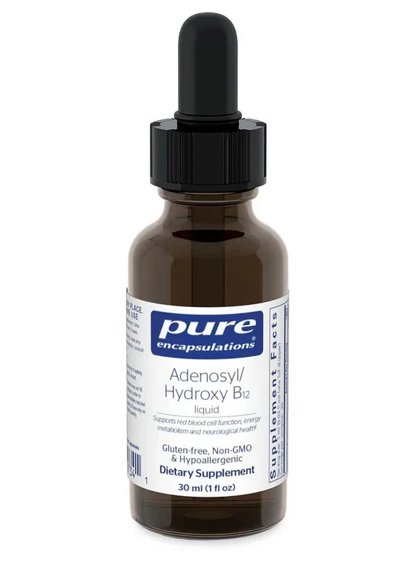 Adenosyl/Hydroxy B12 liquid by Pure Encapsulations