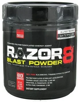 Allmax Nutrition Razor8 Blast Powder Watermelon 1.3 lbs