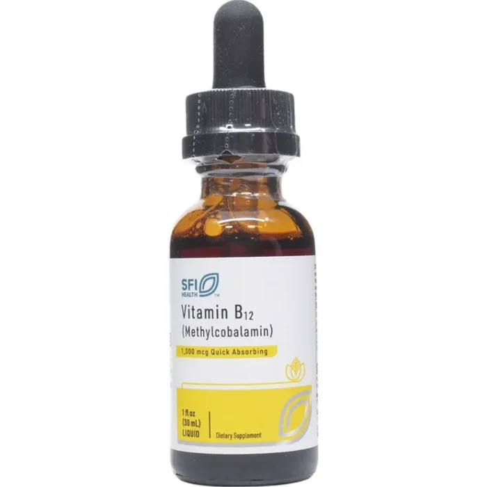 B12 Liquid (Methylcobalamin) 1 mg by Klaire Labs/SFI Health