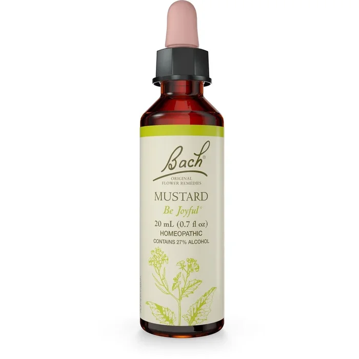 Bach Mustard-Be Joyful 20 mL(0.7 fl oz) Liquid