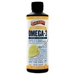 Barlean’s Omega-3 From Fish Oil Lemon Creme 16 fl.oz