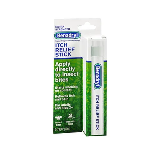 Benadryl, Itch Relief Stick Extra Strength, 0.47 oz