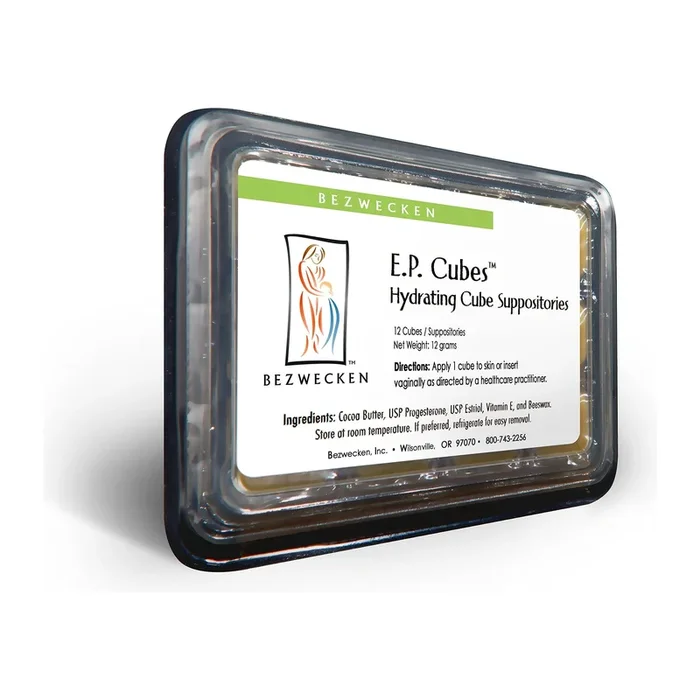 Bezwecken E.P. Ovals – 16 Oval Suppositories – Sold as 12 EP Cubes