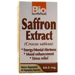 Bio Nutrition Saffron Extract (88.5mg) 50 vcaps
