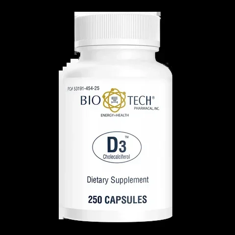 BioTech D3 1000 IU 250 Capsules