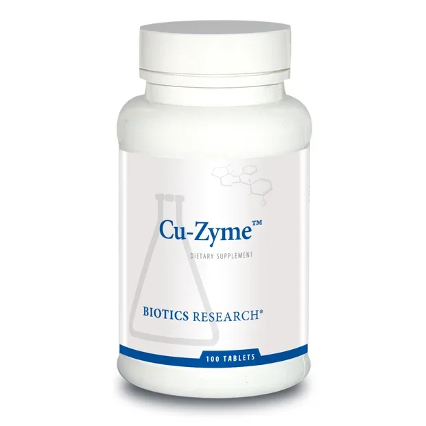 Biotics Research Cu-Zyme 100 Tablets