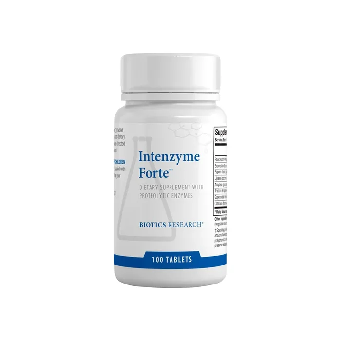 Biotics Research Intenzyme Forte 100 Tablets – 2 Pack