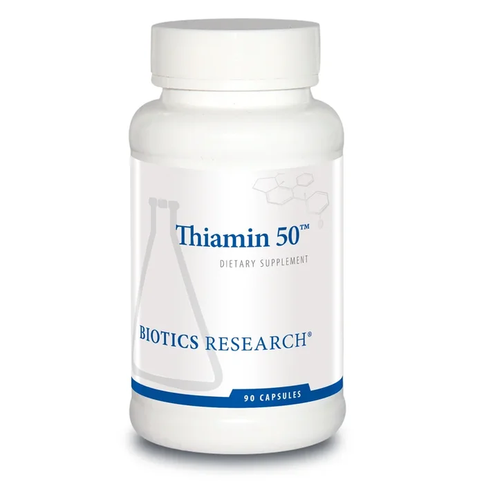 Biotics Research Thiamin 50 90 Capsules