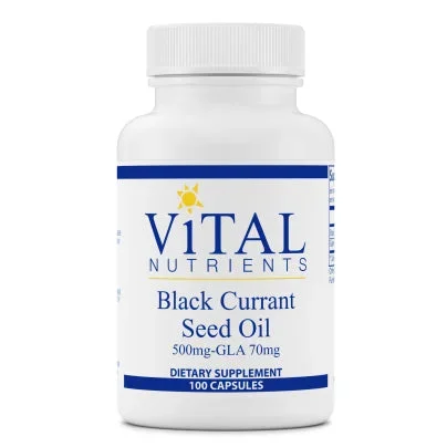 Black Currant Seed Oil 100 capsules