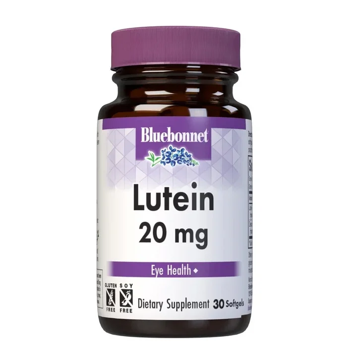 Bluebonnet Lutein 20mg 30 Softgel