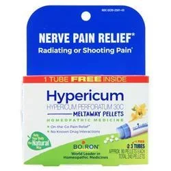 Boiron Hypericum Perforatum 30C Meltaway Pellets 240 count