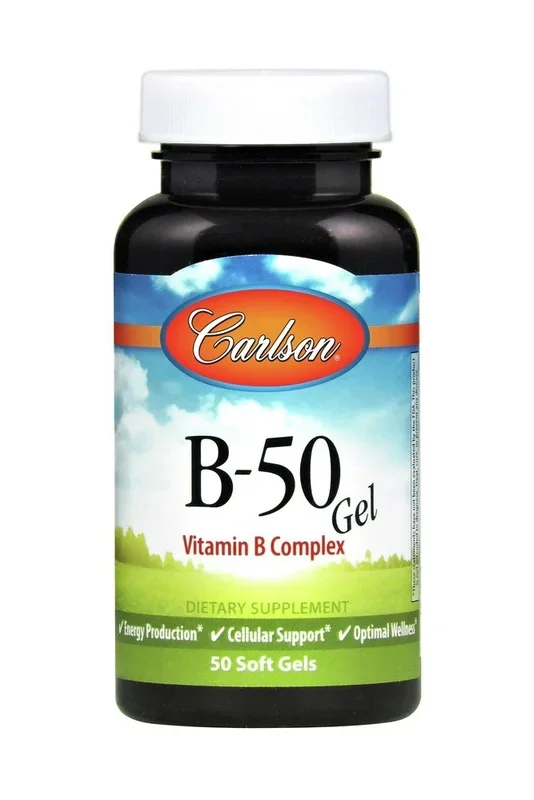 Carlson Laboratories B 50 Gel 50 Softgel