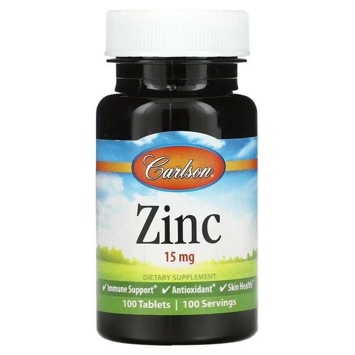 Carlson Labs, Zinc 15 mg, 100 Tablets