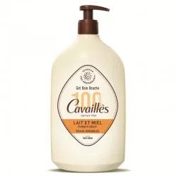 Cavaillès Bath and Shower Gel Milk and Honey Sensitive Skin 1L