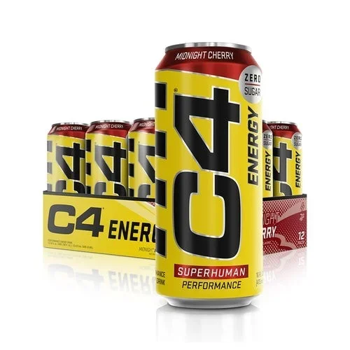Cellucor – C4 Original Carbonated Midnight Cherry Case 16 fl oz (12 Cans)