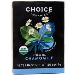 Choice Organics Herbal Tea Chamomile 16 pckts