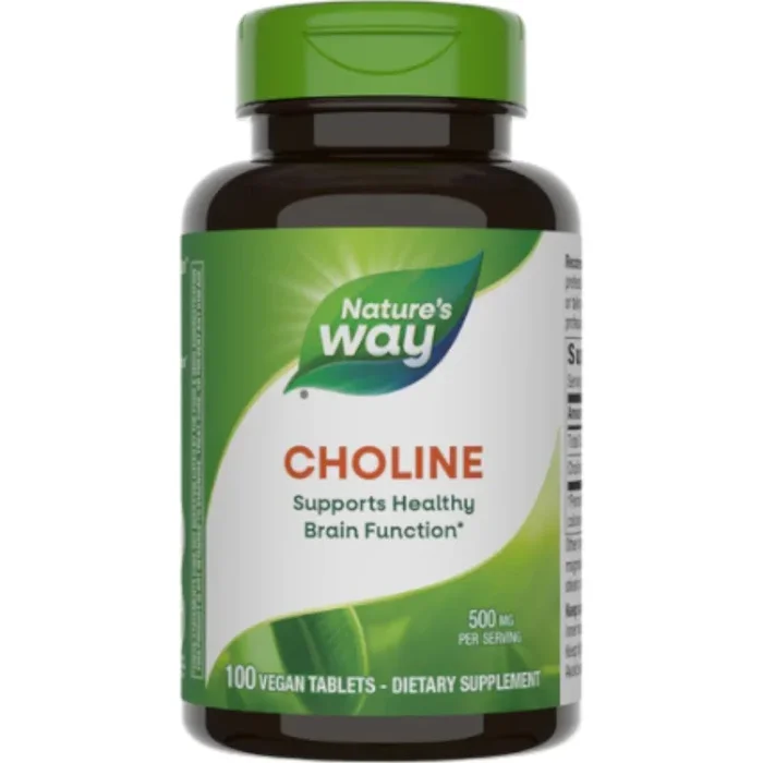 Choline 500 mg 100 tabs by Nature’s Way