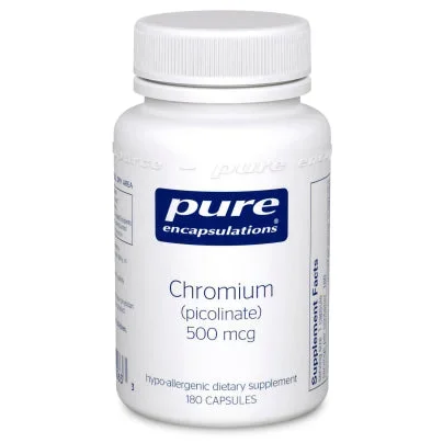 Chromium (Picolinate) 500mcg 180 capsules