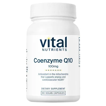 CoEnzyme Q10 100 mg 60 caps by Vital Nutrients