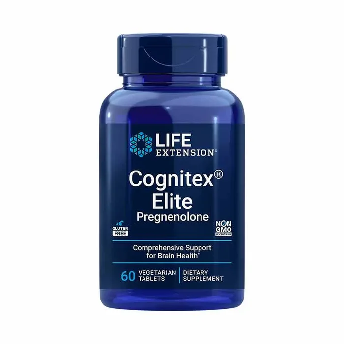 Cognitex® Elite Pregnenolone, 60 vegetarian tablets