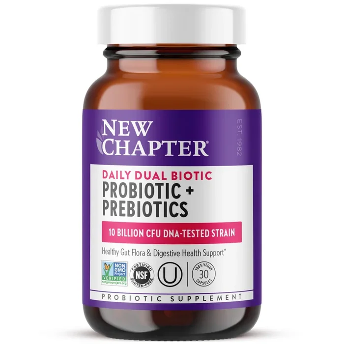 Daily Dual Biotic Probiotic + Prebiotic 30 caps