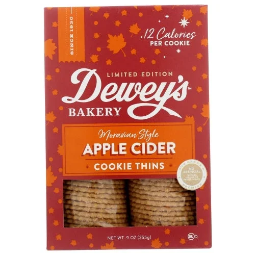 Deweys, Cookie Appl Cider Mravian, Case of 6 X 9 Oz