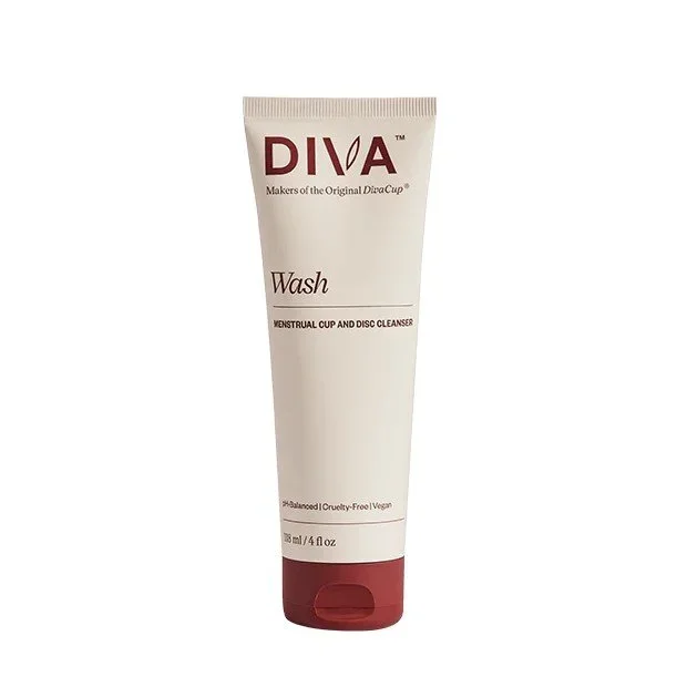Diva International DIVA Wash Menstrual Cup and Disc Cleanser 4 fl oz Liquid
