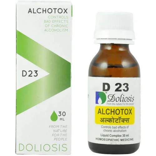 Doliosis Homeopathy D23 Alchotox Drops