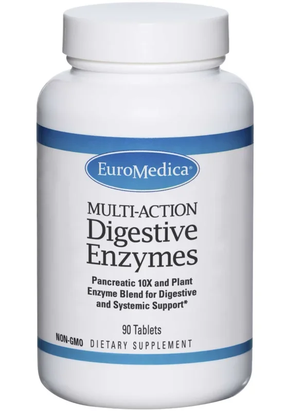 EuroMedica Multi-Action Digestive Enzymes