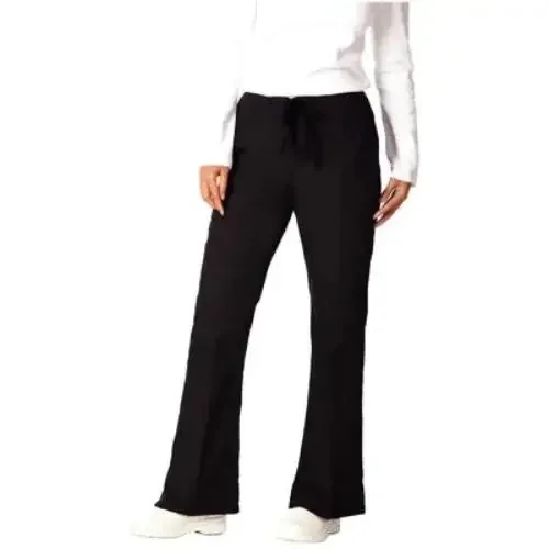 Fashion Seal Uniforms – Scrub Pants Flare Leg Large Black Female – 7086-L