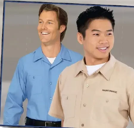 Fashion Seal Uniforms – Shirt Medium Petrol Blue 2 Pockets Short Sleeve Unisex – 64009-M