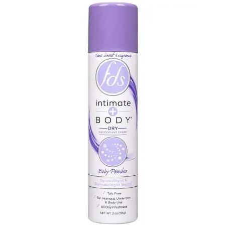 FDS – Feminine Deodorant Spray 2 oz. Baby Fresh Scent – 36519768102