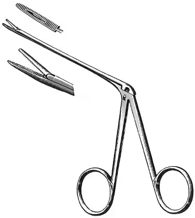 Fine Surgical – Forceps Hartmann 3-1/2 Inch Length Serrated Alligator Jaws – 25-710