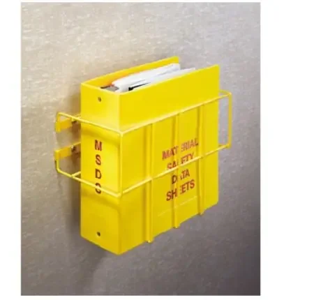 First Healthcare Products – MSDS Manual Holder Bright Yellow – 652401