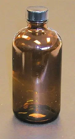 Fisher Scientific – Bottle Boston Round Soda-lime Glass 30 mL (1 oz.) – 02911350