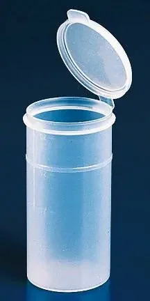 Fisherbrand – Sample Vial Polypropylene 60 ml (2 oz.) Hinged Snap Cap – 0334175C