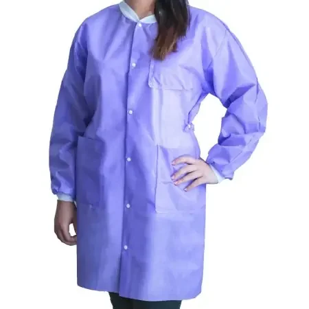 FitMe – Lab Coat Purple X-Large Knee Length Disposable – UGC-6604-XL