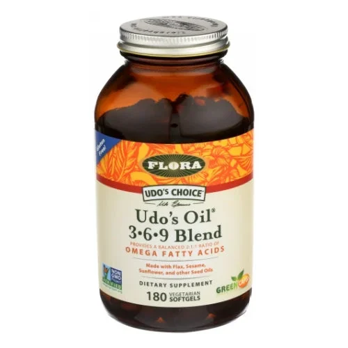 Flora, Udo’s Choice Omega 369 Oil, 180 Softgels