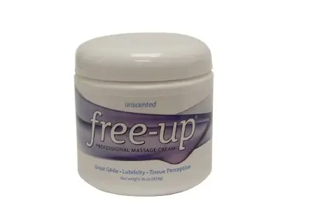 Free-Up – Massage Treatment 16 oz. Jar Unscented Cream – 13-3241