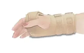Freedom – Arthritis Wrist / Hand Support Flannel / Foam Right Hand Beige Large – 5936