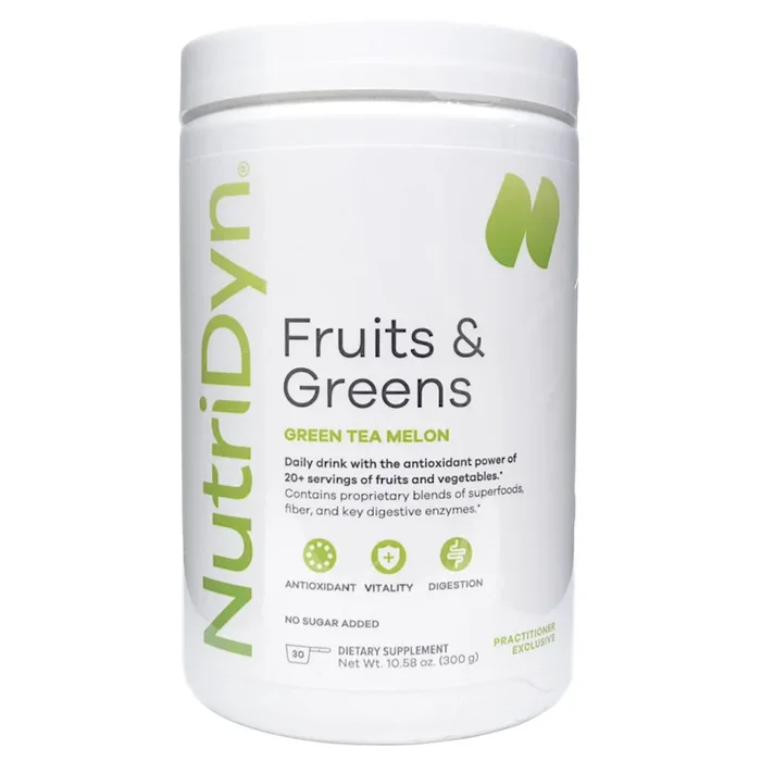 Fruits & Greens Green Tea Melon by Nutri-Dyn