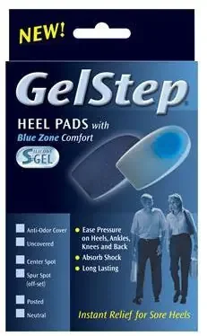 GelStep – Heel Pad Medium Without Closure Left or Right Foot – 5105-M