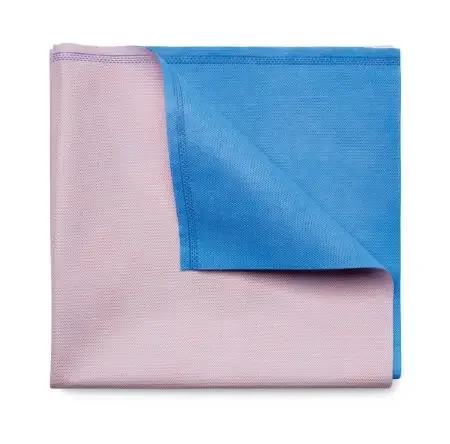 Gemini – Sterilization Wrap Blue / Pink 48 X 48 Inch Dual Layer SMS Polypropylene Steam / EO Gas / Hydrogen Peroxide – GEM5148T