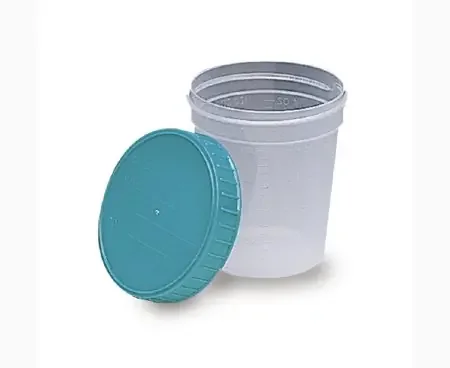 Gent-L-Kare – Specimen Container Lid Standard, Turquoise For 4 Oz Specimen Container – 4656-02