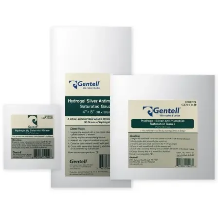 Gentell – Hydrogel Dressing 4 X 4 Inch Square – GEN-11420C