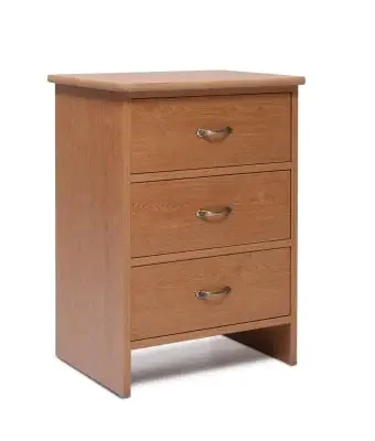 Georgetown Collection – Bedside Cabinet Montana Walnut 3 Drawers – A31T-31B