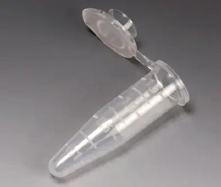 Globe Scientific – Microcentrifuge Tube Conical Bottom Plain 1.5 mL Without Color Coding Snap Cap Polypropylene Tube – 111564