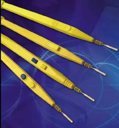 GoldLine – Electrosurgical Pencil 10 Foot Cord Length Needle Tip – 130301A